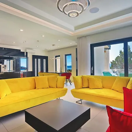 Seaview Marija With Pool, Jacuzzi, Sauna Villa Duće