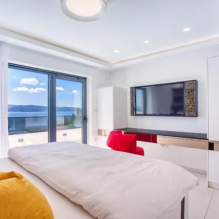 Seaview Marija With Pool, Jacuzzi, Sauna Duće