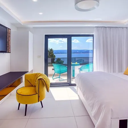 Seaview Marija With Pool, Jacuzzi, Sauna Villa