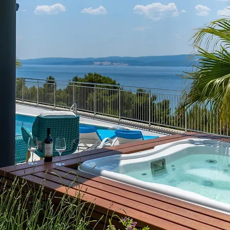 Seaview Marija With Pool, Jacuzzi, Sauna * Duće