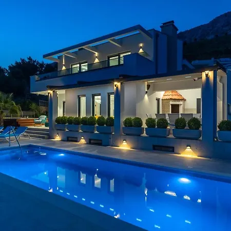 Seaview Marija With Pool, Jacuzzi, Sauna *
